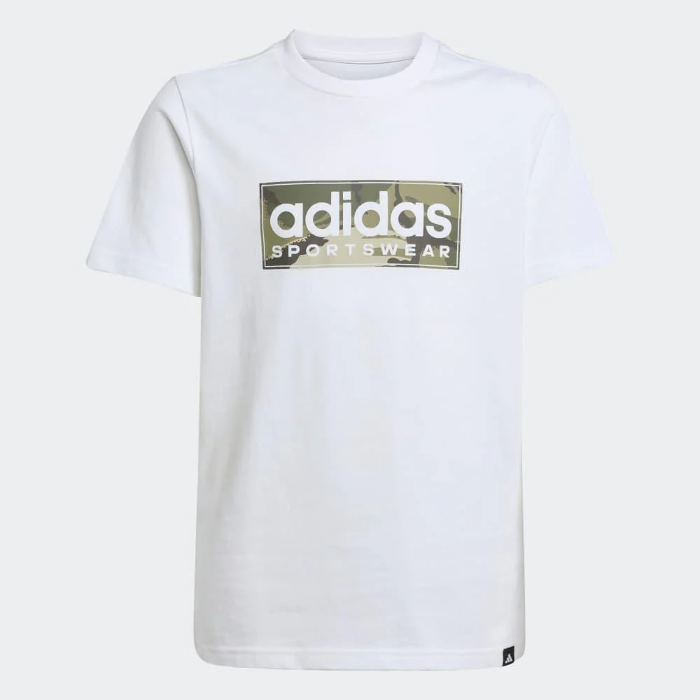 adidas Camiseta Camo Linear Graphic (adolescentes) - Image 4