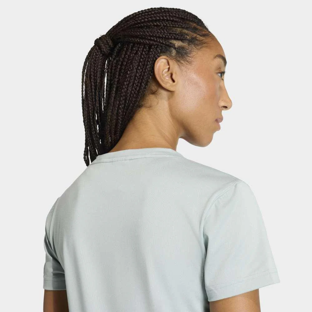 adidas Camiseta De Entrenamiento Con Cuello De Pico Essentials - Image 4