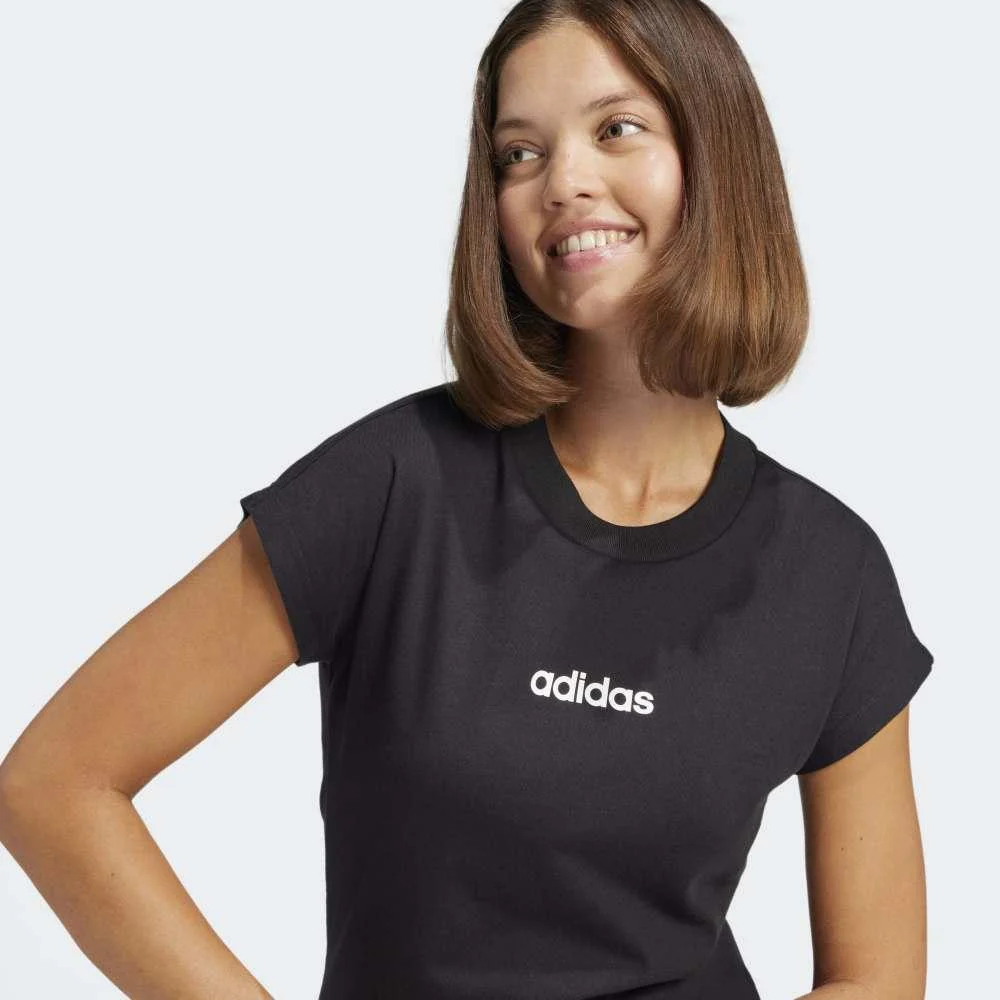 adidas Camiseta Essentials Linear Cotton - Image 3