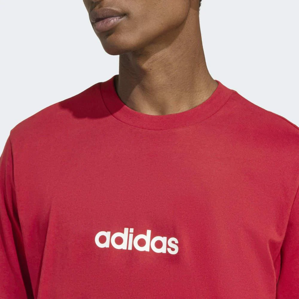adidas Camiseta Essentials Linear Single Jersey - Image 3