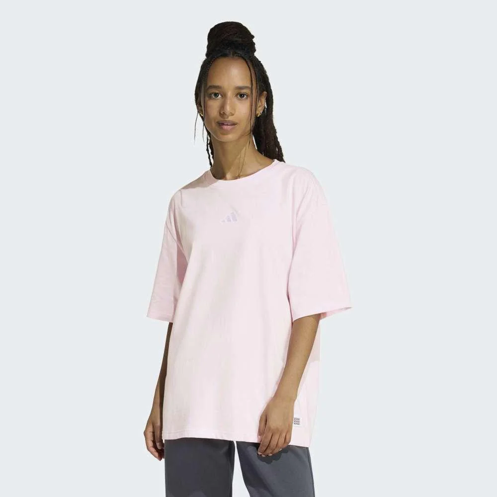 adidas Camiseta Estampada Mini Embroidery Oversized