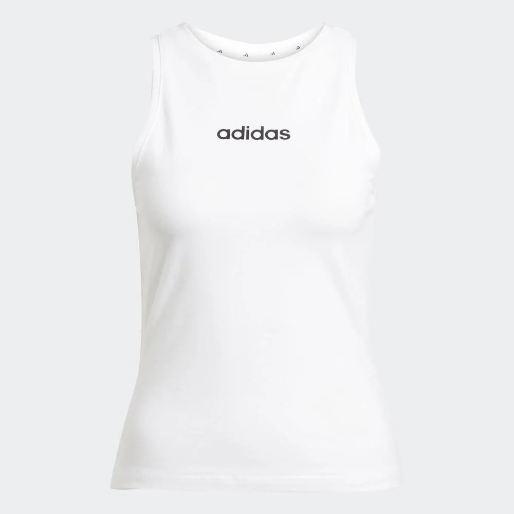 adidas Camiseta Sin Mangas Essentials Linear Slim Cotton - Image 5