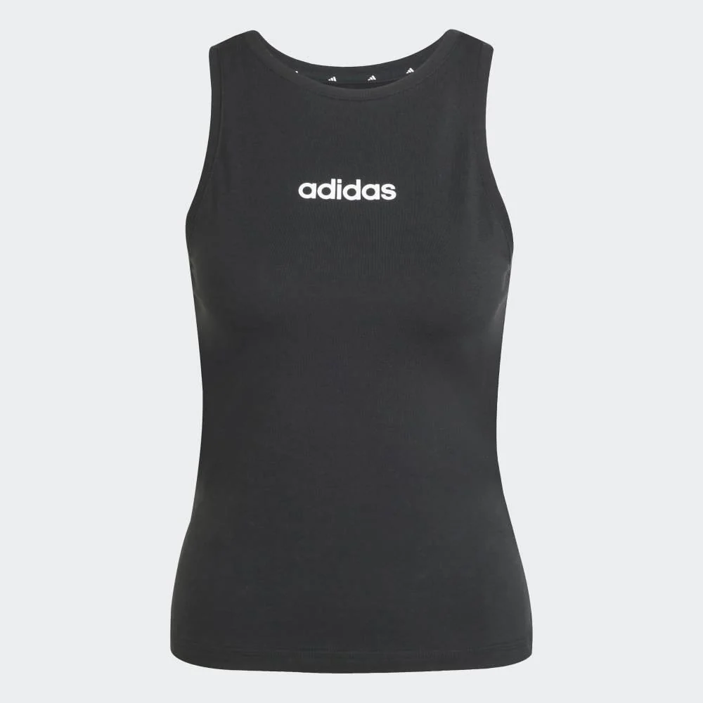 adidas Camiseta Sin Mangas Essentials Linear Slim Cotton - Image 5