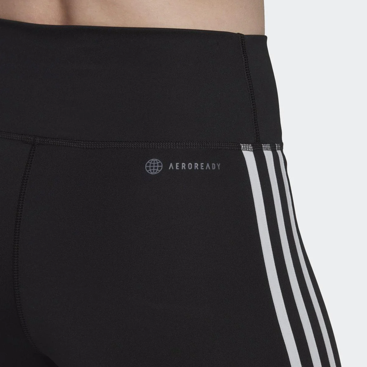 adidas Performance Essentials HigH-Waisted 3 Bandas - Image 4