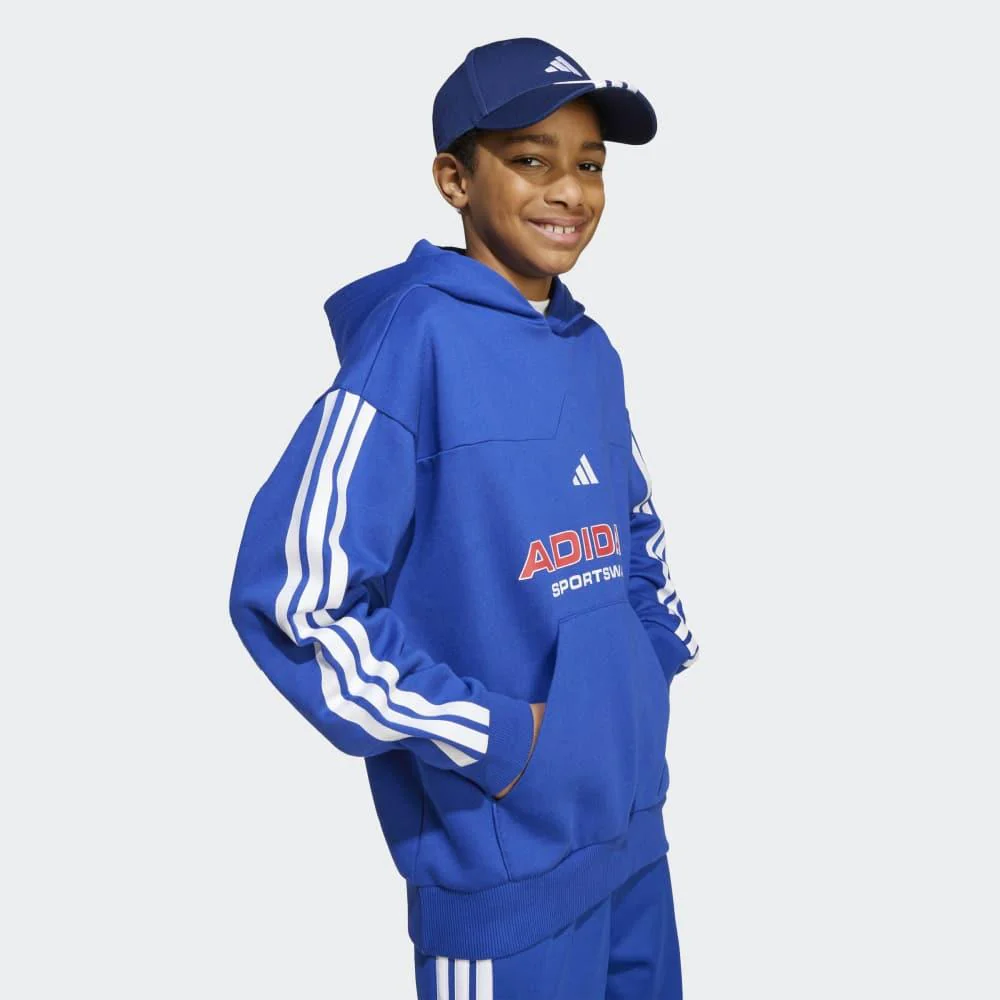 adidas Sudadera Con Capucha De Felpa House Of Tiro Para Niño - Image 3