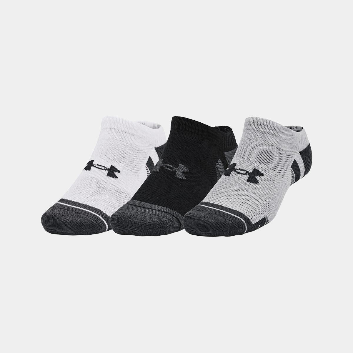 Calcetines Ua Performance Tech No Show Unisex (pack De 3)