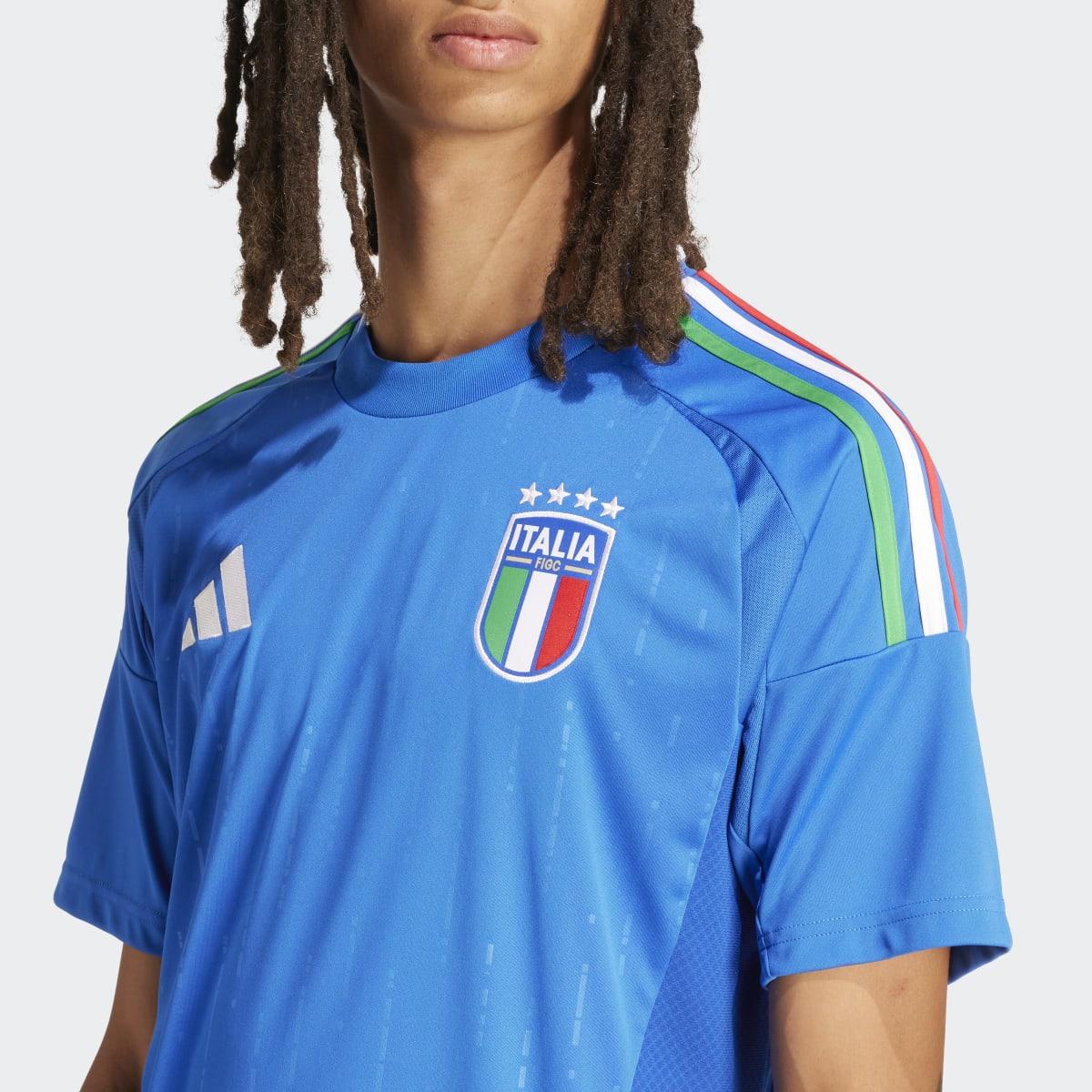 Camiseta adidas Primera Equipación Italia Hombre 2024 - Image 4