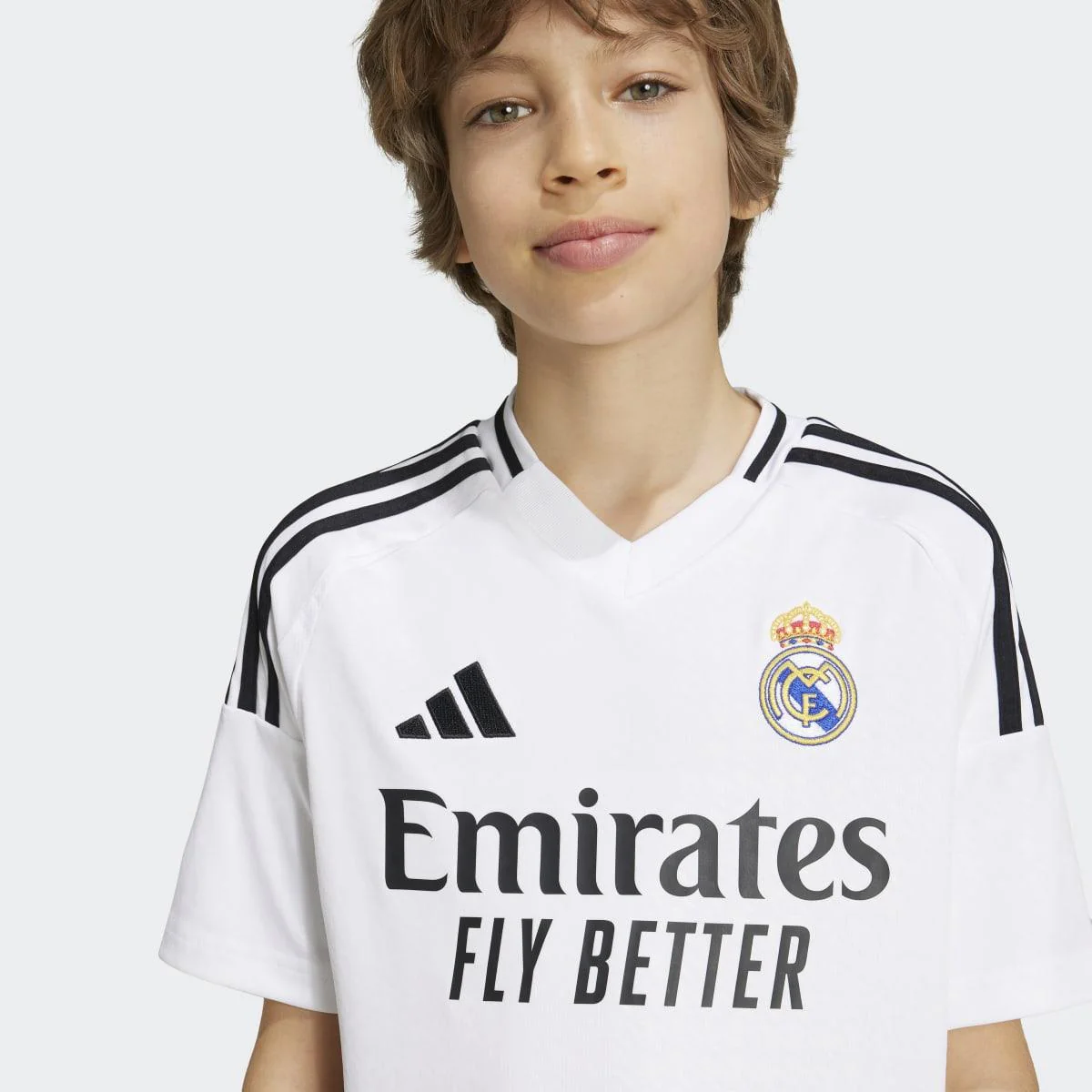 Camiseta adidas Primera Equipación Real Madrid 24-25 Niño - Image 5