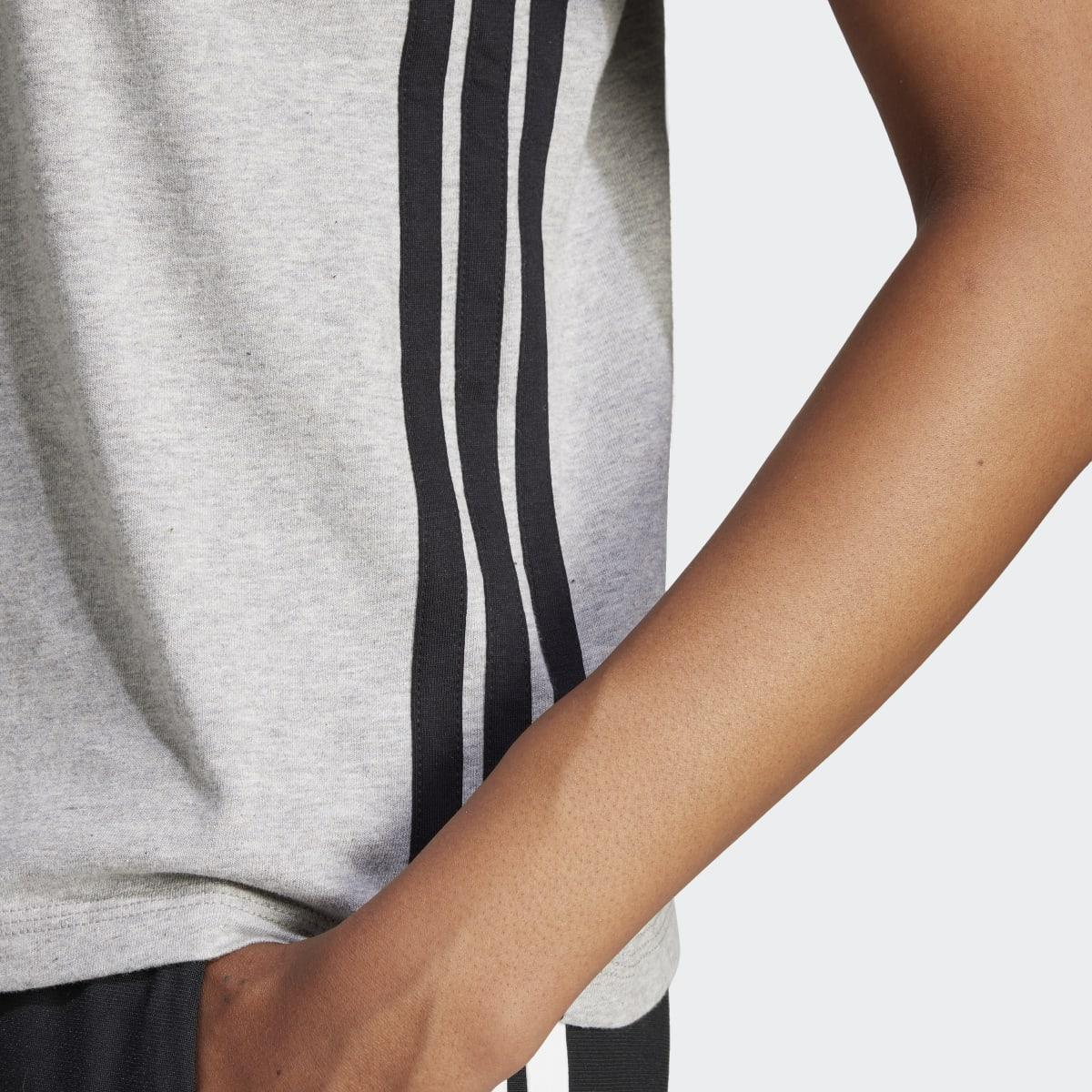 Camiseta Casual adidas Mujer W 3s Sj T - Image 3
