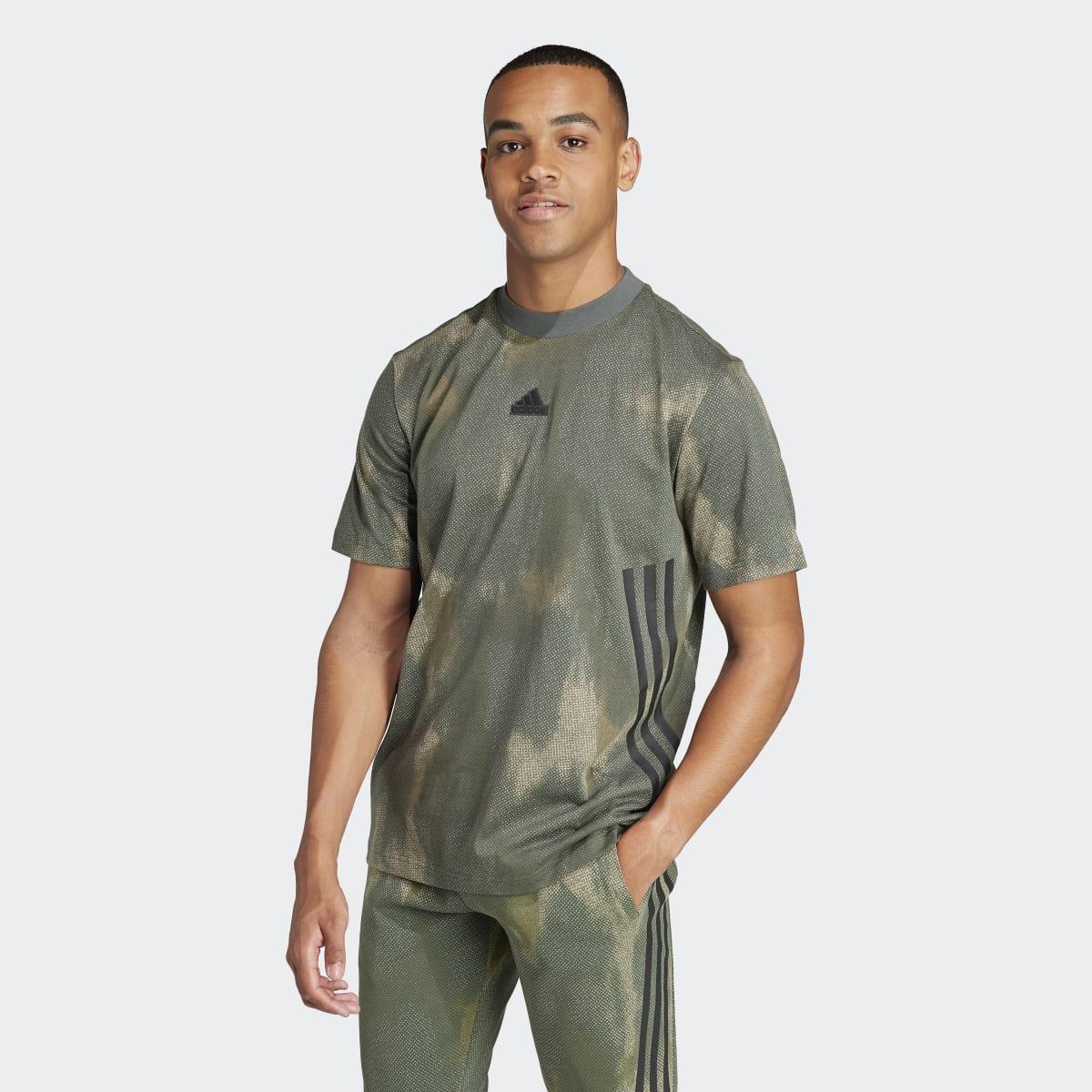 Camiseta Casual Hombre M Fi 3s T adidas Sportswear