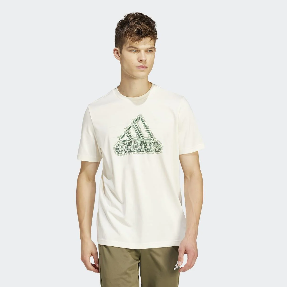 Camiseta Casual Hombre M Growth Bos T adidas Sportswear