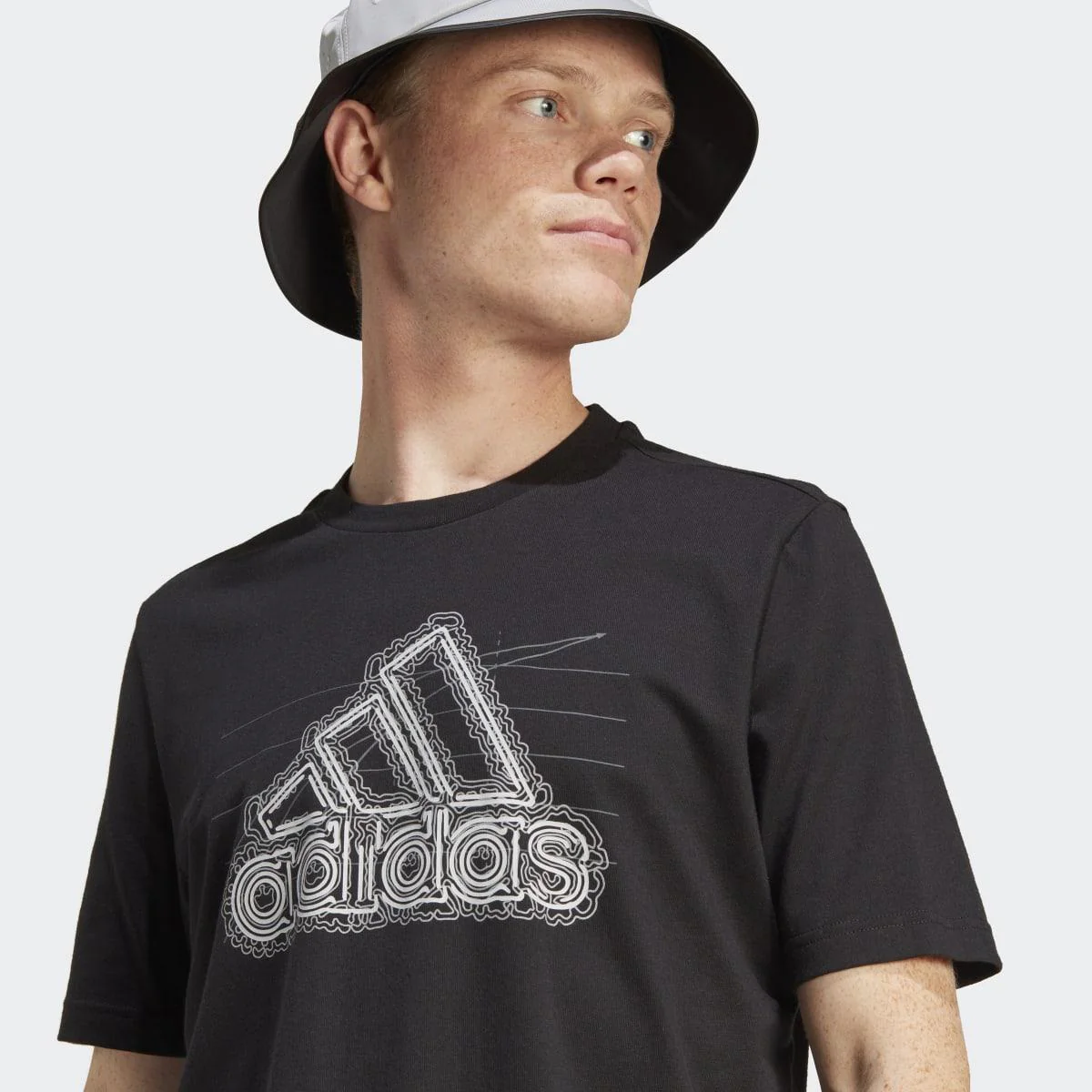 Camiseta Casual Hombre M Growth Bos T adidas Sportswear - Image 3
