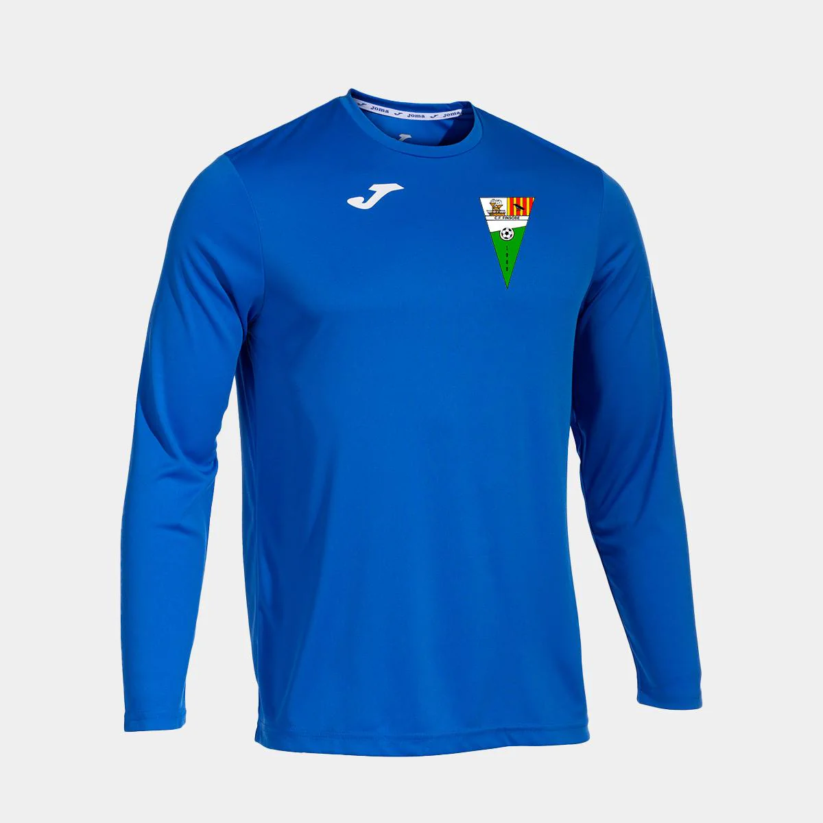 Camiseta combi royal m/l