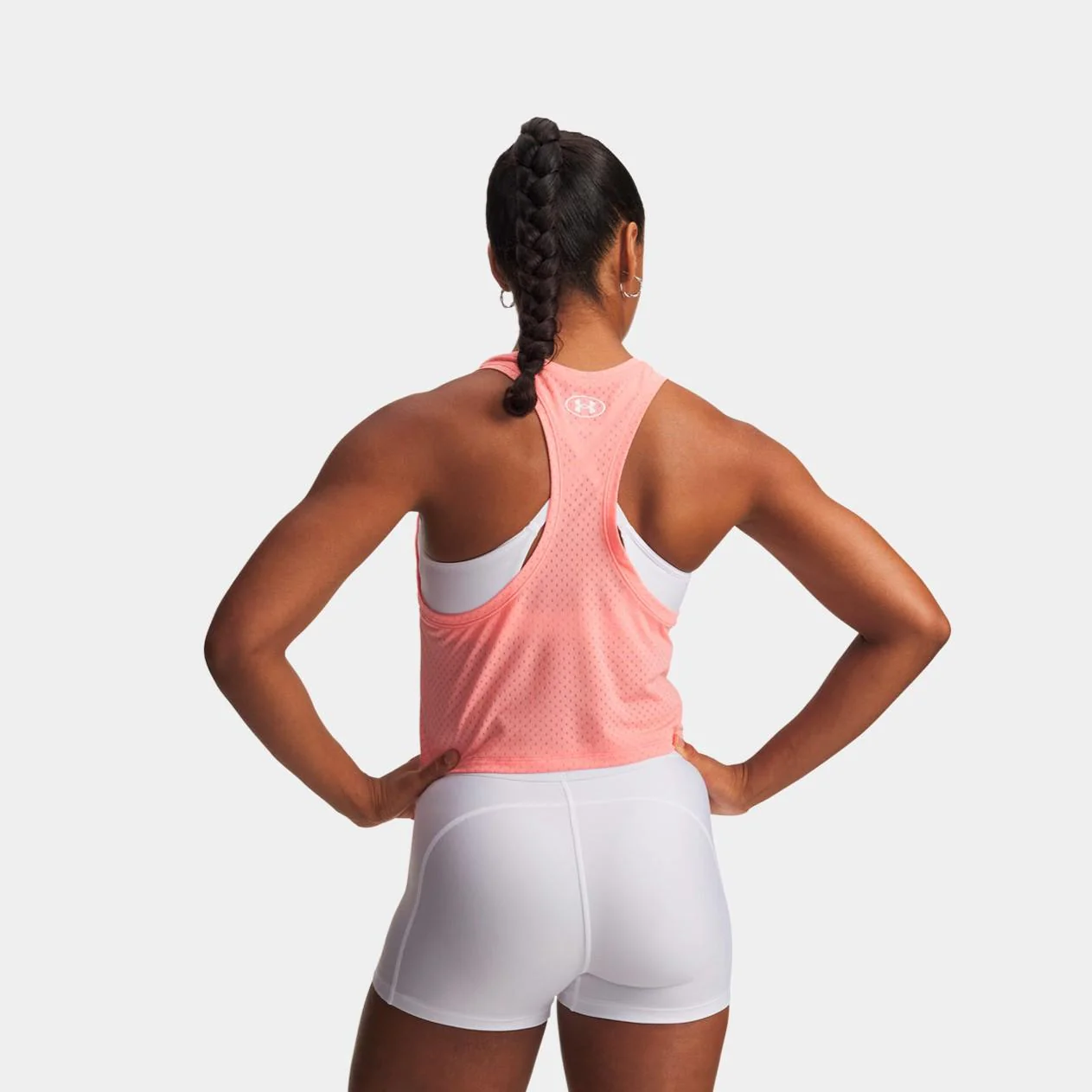 Camiseta Crop De Tirantes Ua Tech™ Sport Mesh Para Mujer - Image 2