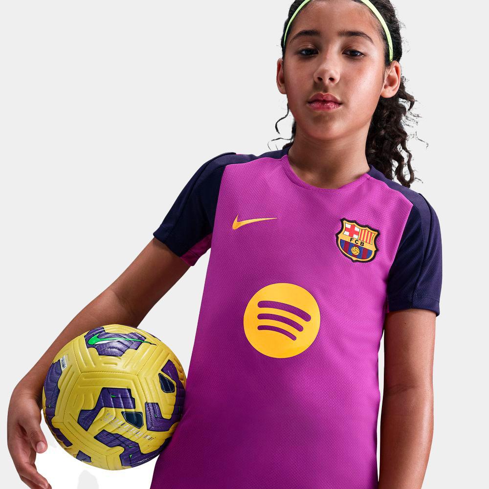 Camiseta De Fútbol De Manga Corta Nike DrI-Fit Fc Barcelona Strike - Niño/a - Image 3