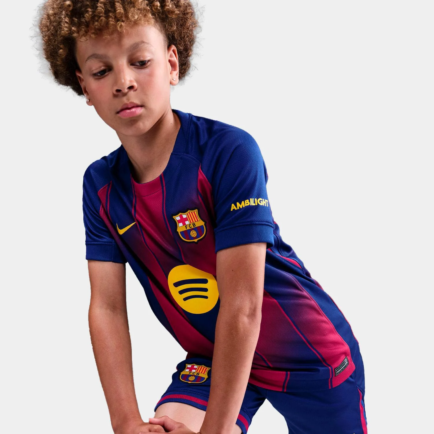 Camiseta De Fútbol Nike Replica Primera Equipación Stadium Fc barcelona 25/26 Junior - Image 3