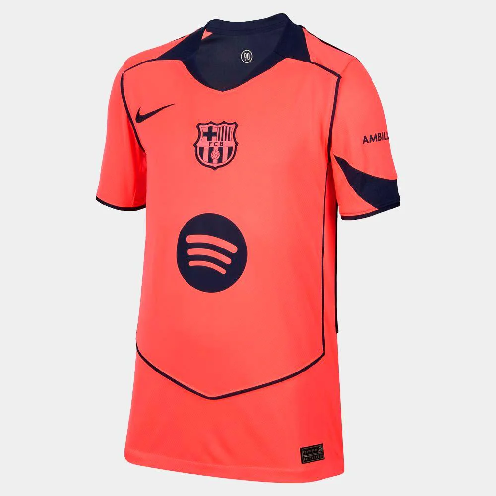 Camiseta De Fútbol Nike Replica Tercera Equipación Stadium Fc Barcelona 25/26 Junior - Image 3