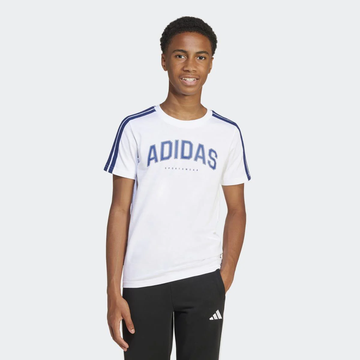 Camiseta De Niño adidas J C Colleg Tee
