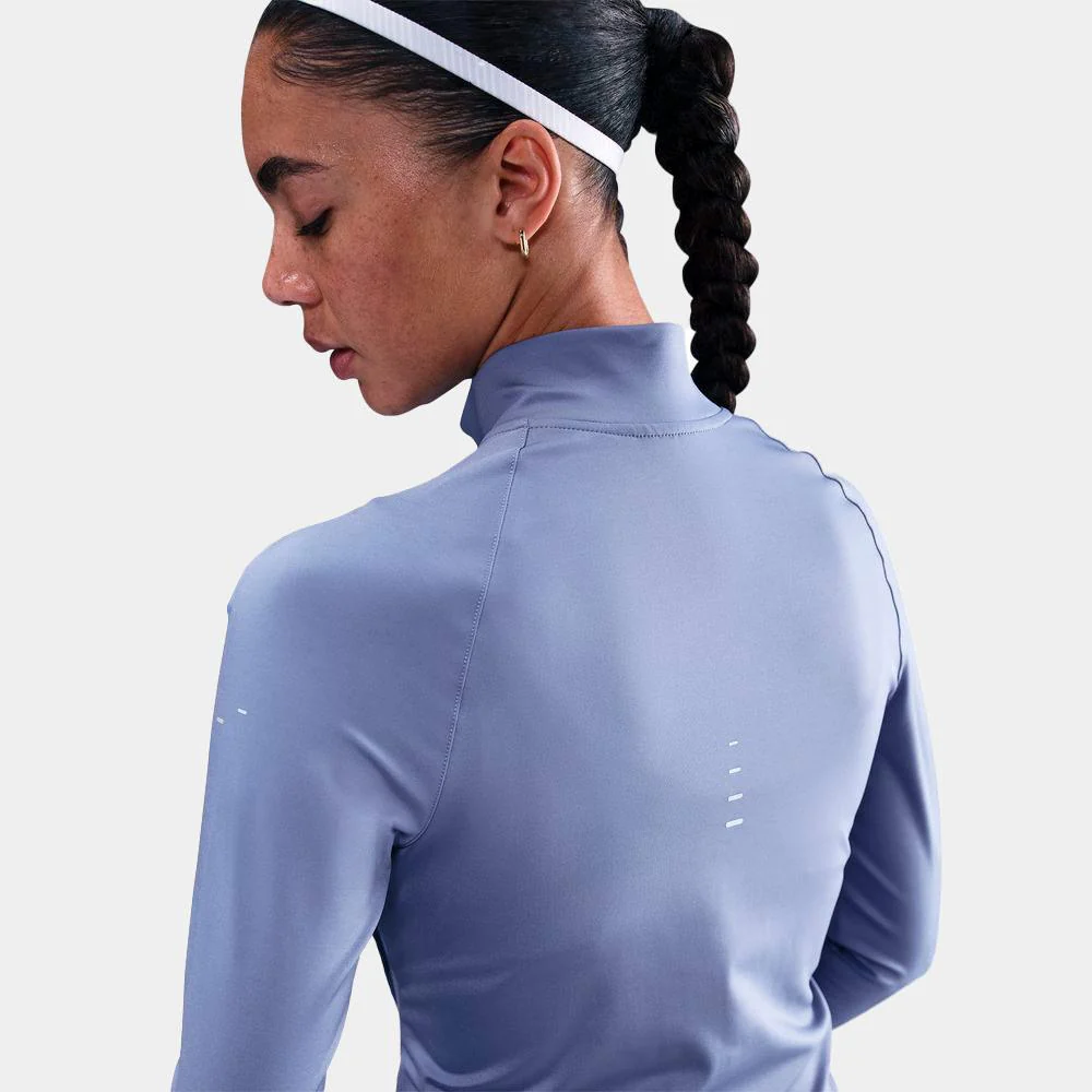 Camiseta De Running Nike Swift De Capa Intermedia Con Cremallera Completa DrI-Fit - Mujer - Image 3