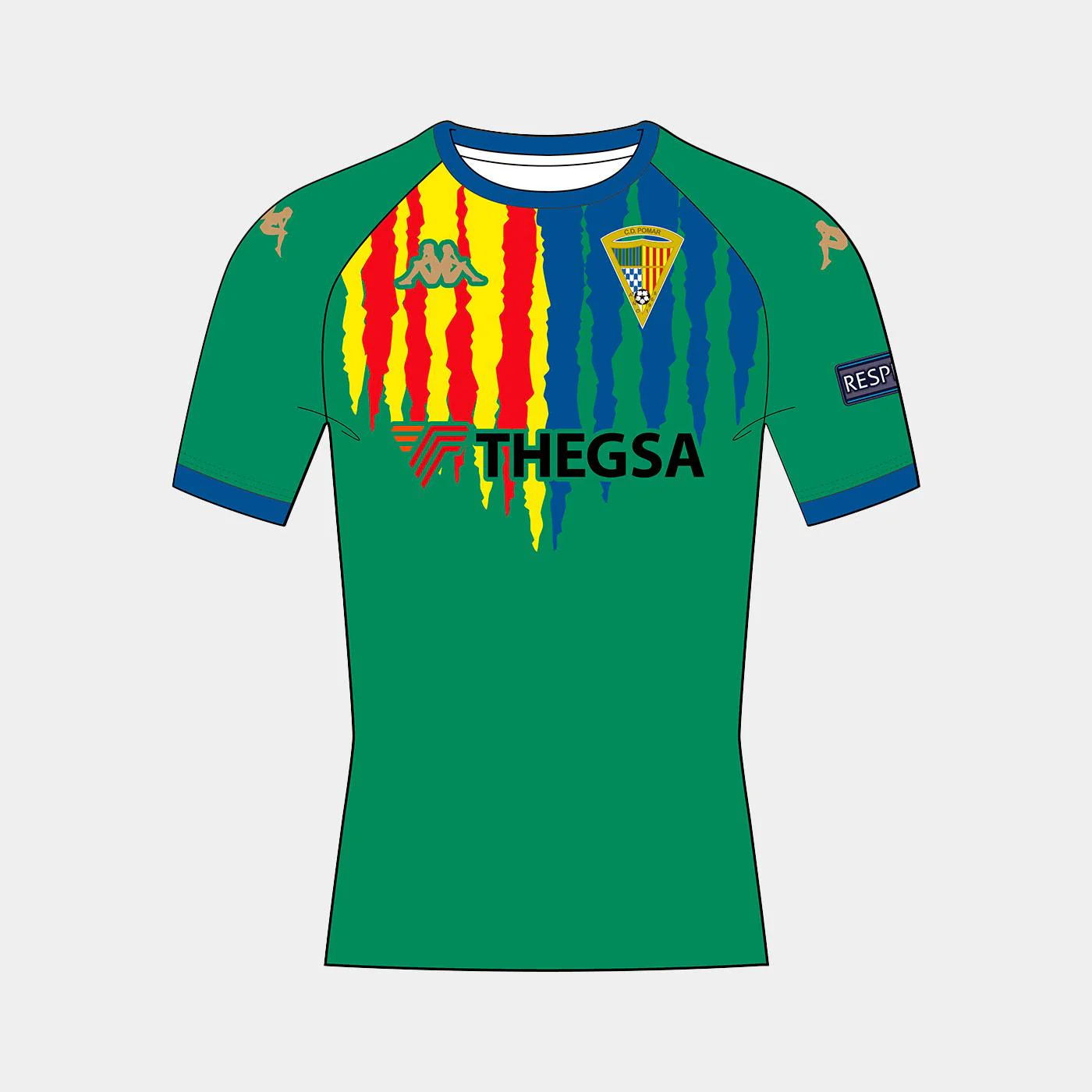 Camiseta jugador cd pomar