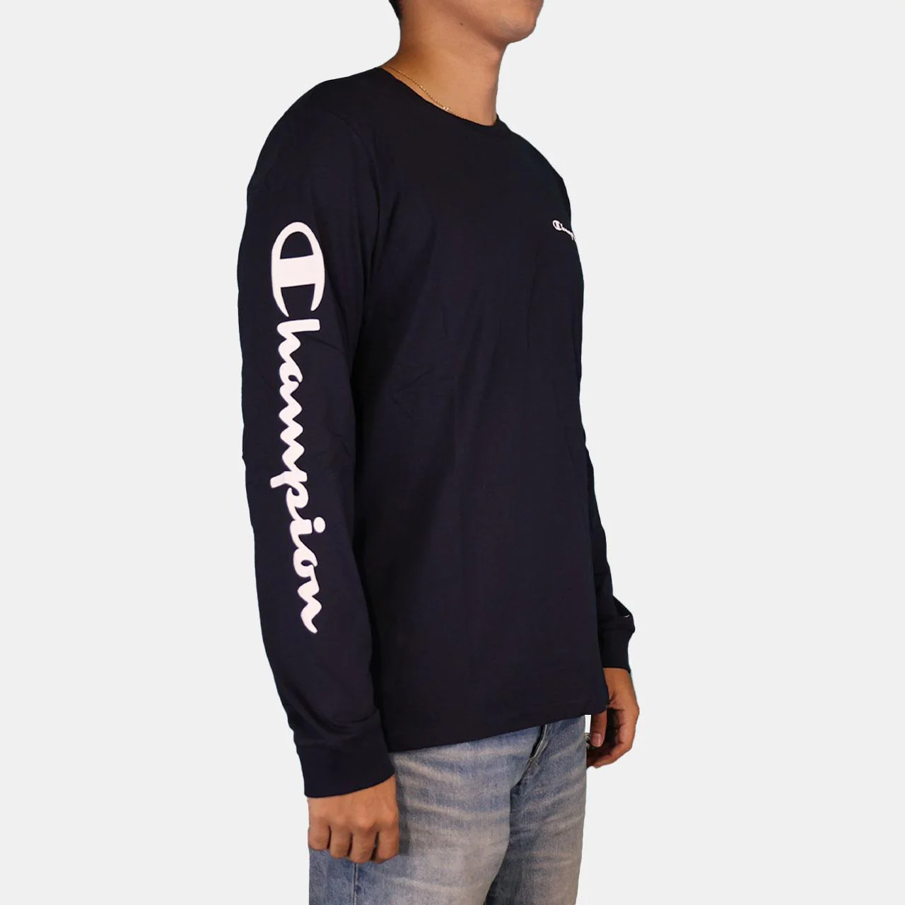 Camiseta Manga Larga Casual Champion Crewneck - Image 3