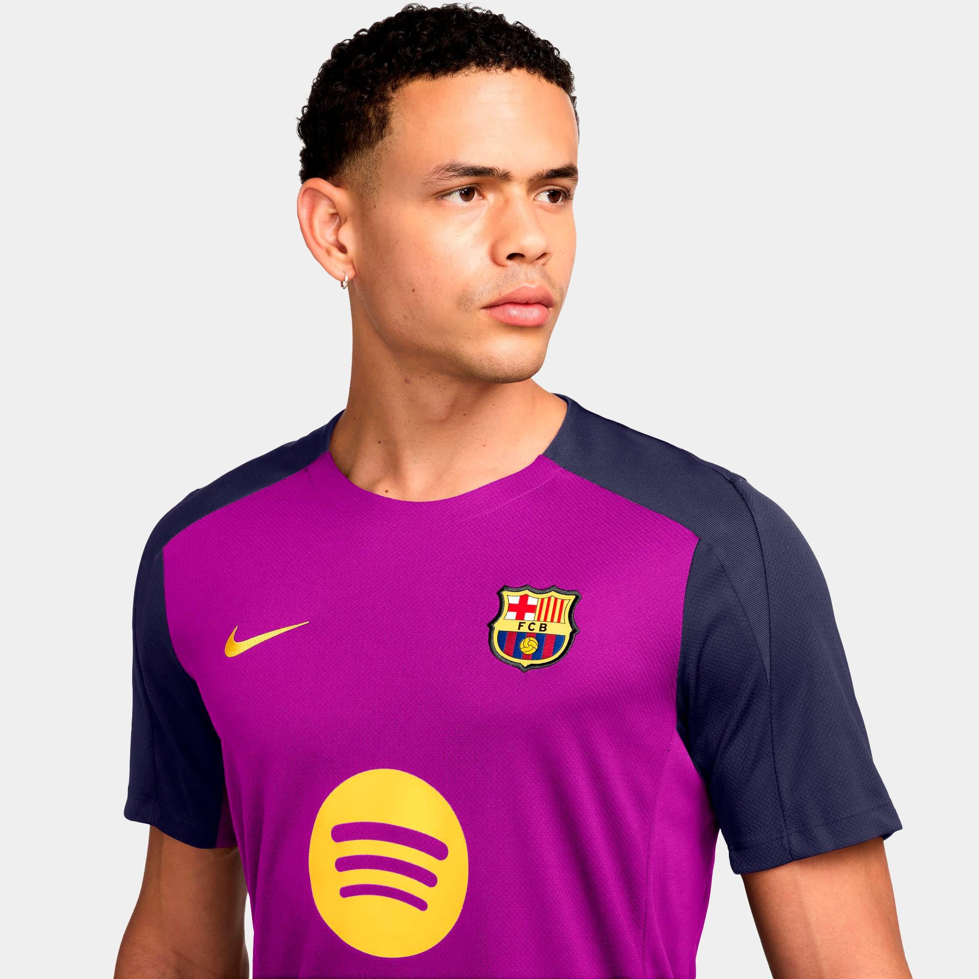 Camiseta Nike Fc Barcelona Strike De Fútbol Manga Corta Nike DrI-Fit - Hombre - Image 3