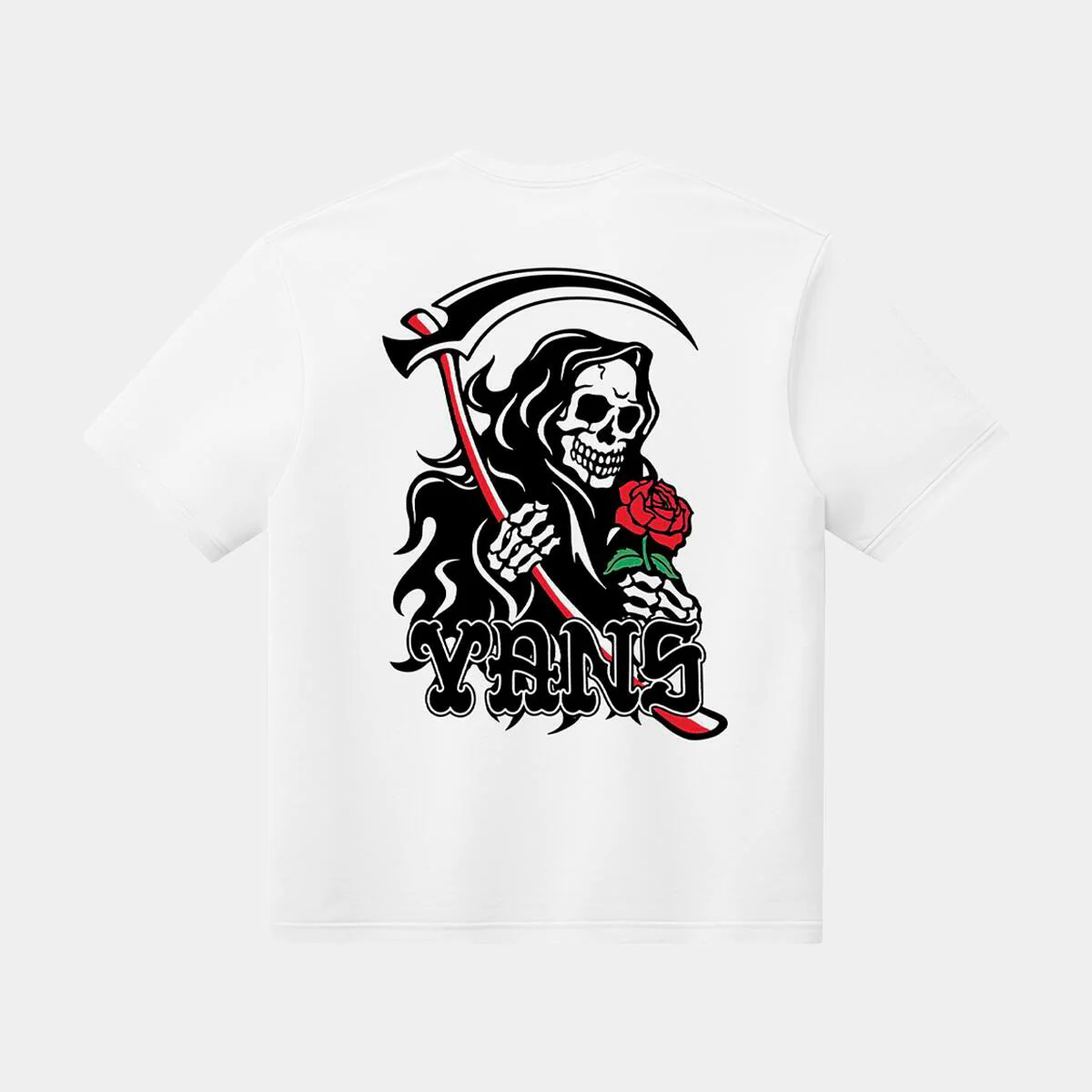 Camiseta Vans So Long Reaper White - Image 2