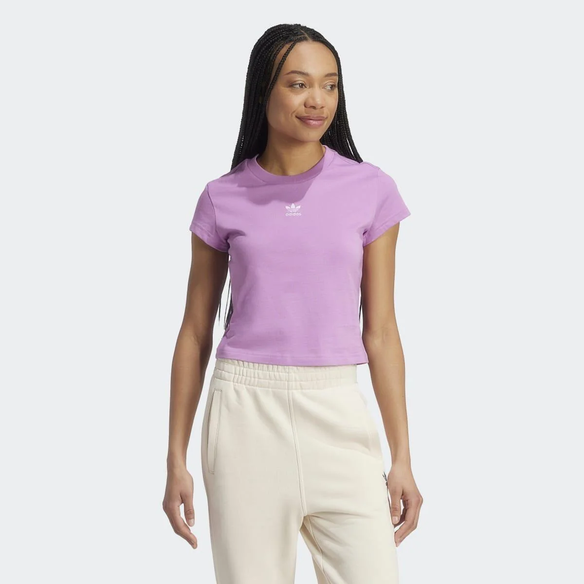 Camisetas Mujer Ess Slim Tee adidas Originals - Image 2