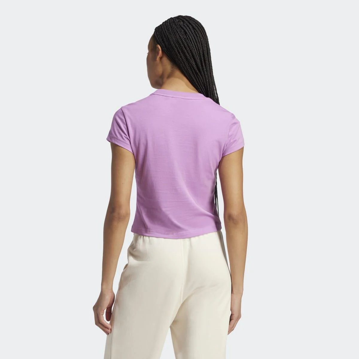 Camisetas Mujer Ess Slim Tee adidas Originals - Image 3