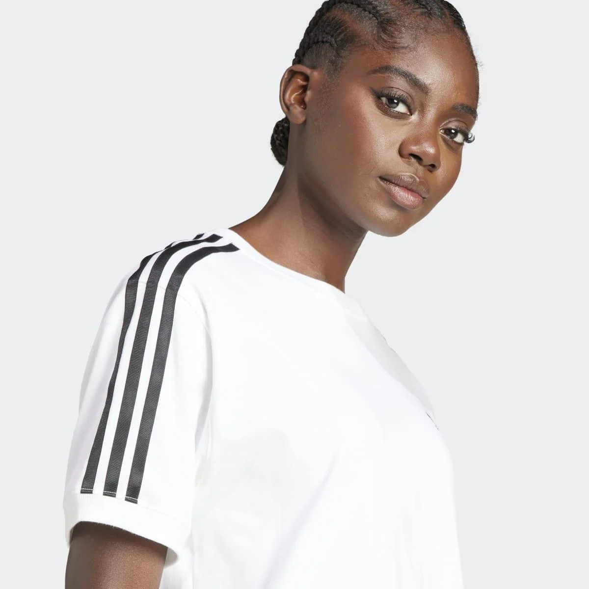 Camisetas Originals Mujer 3 Stripe Tee adidas Originals - Image 5