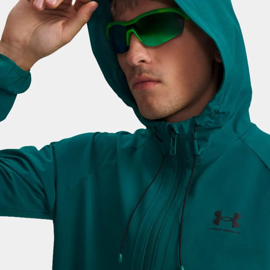 Chaqueta Cortavientos Ua Stretch Woven Para Hombre - Image 3