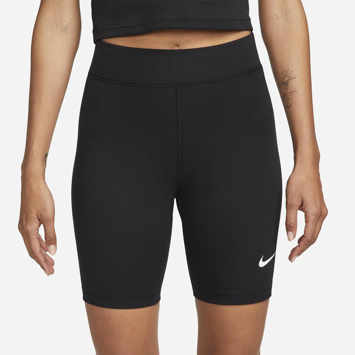 Mallas Cortas Nike Sportswear Classic De 20 cm Y Talle Alto - Mujer - Image 5