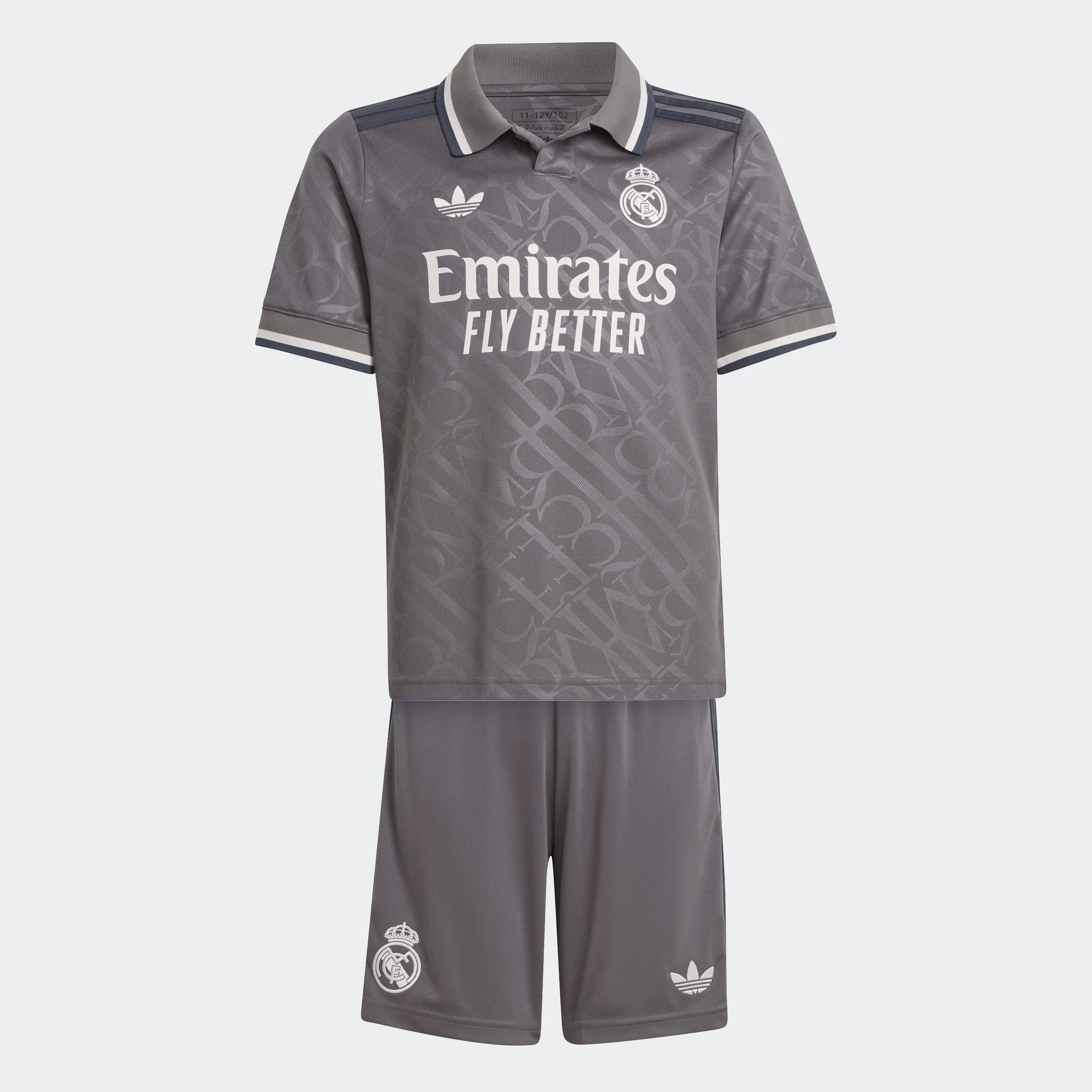 Minikit Niño Tercera Equipacion Real Madrid 24-25 adidas Performance