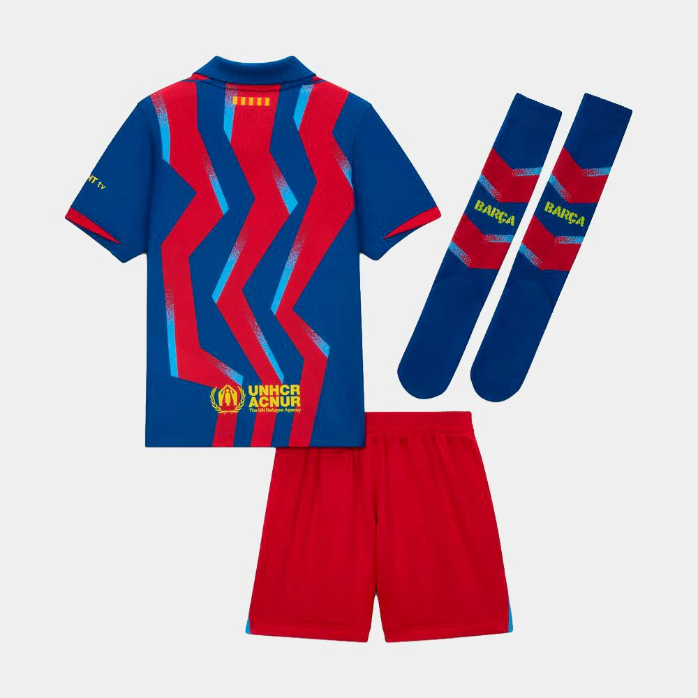 Nike Fc Barcelona 2025/26 Stadium Fourth Little Kids’ Soccer Replica 3-Piece Kit - Image 8