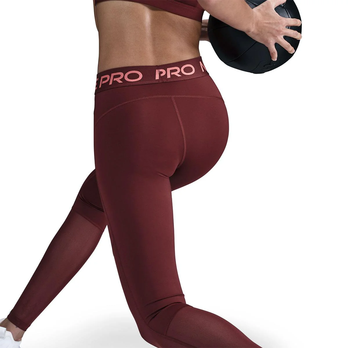 Nike Pro Women's MiD-Rise Leggings - Image 4