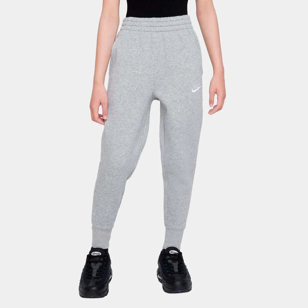 Pantalón Nike Sportswear Club Fleece Ajustado De Talle Alto - Niña