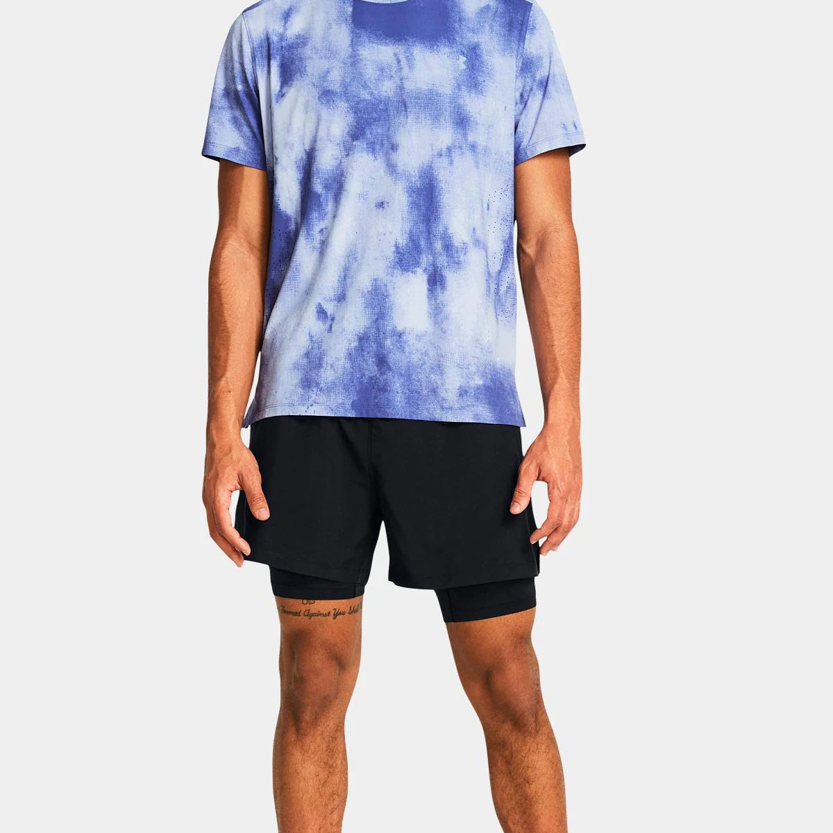 Pantalones Cortos Ua Launch 2-IN-1 5” Para Hombre