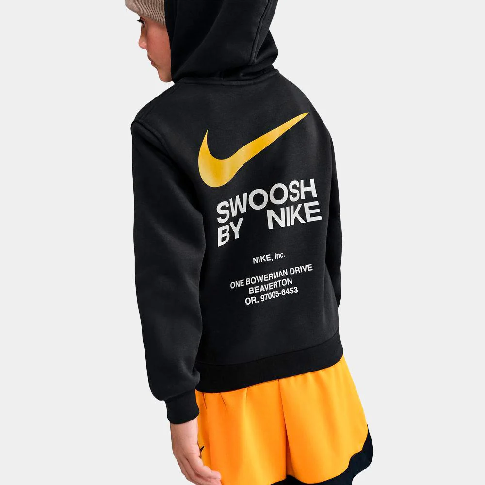 Pullover Hoodie Nike Sportswear Club Fleece Big Kids (boys) - Image 4