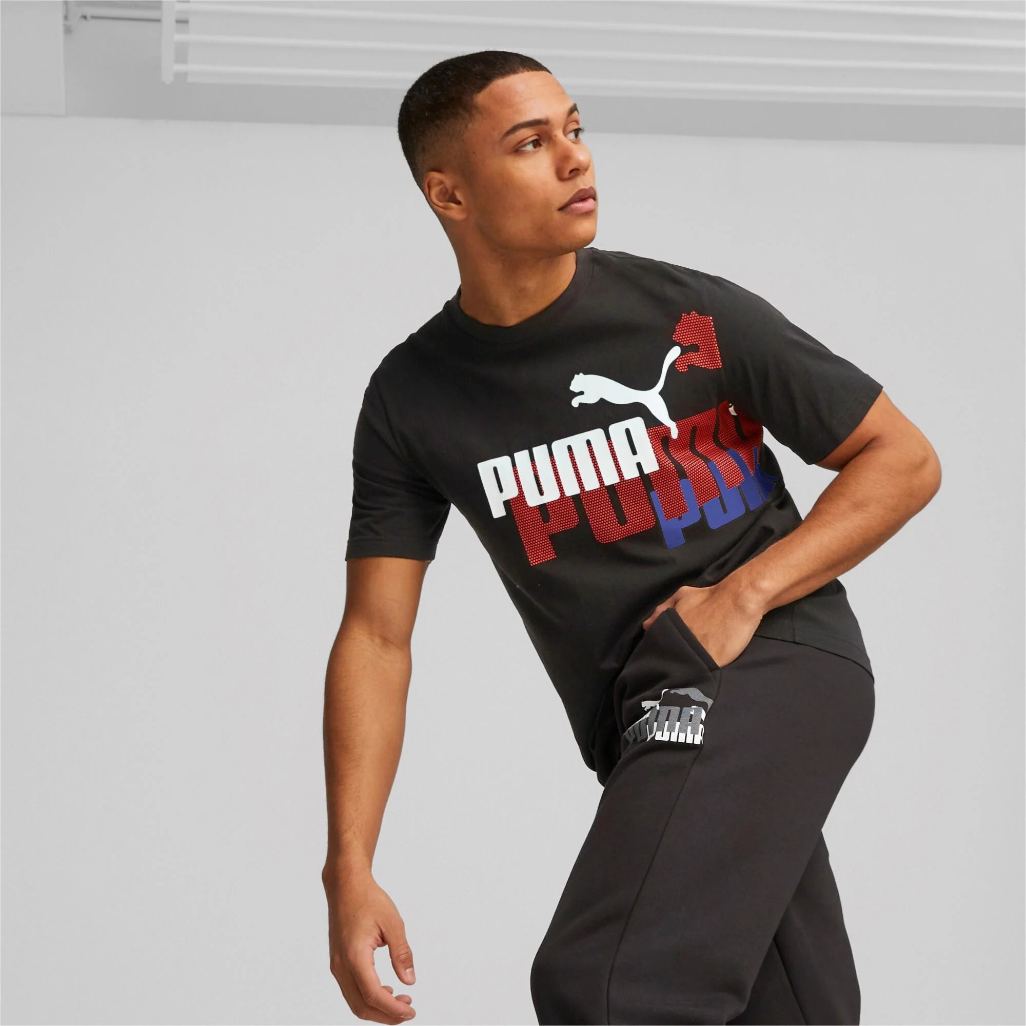 Puma Essesential+ Logo Power Tee - Image 3