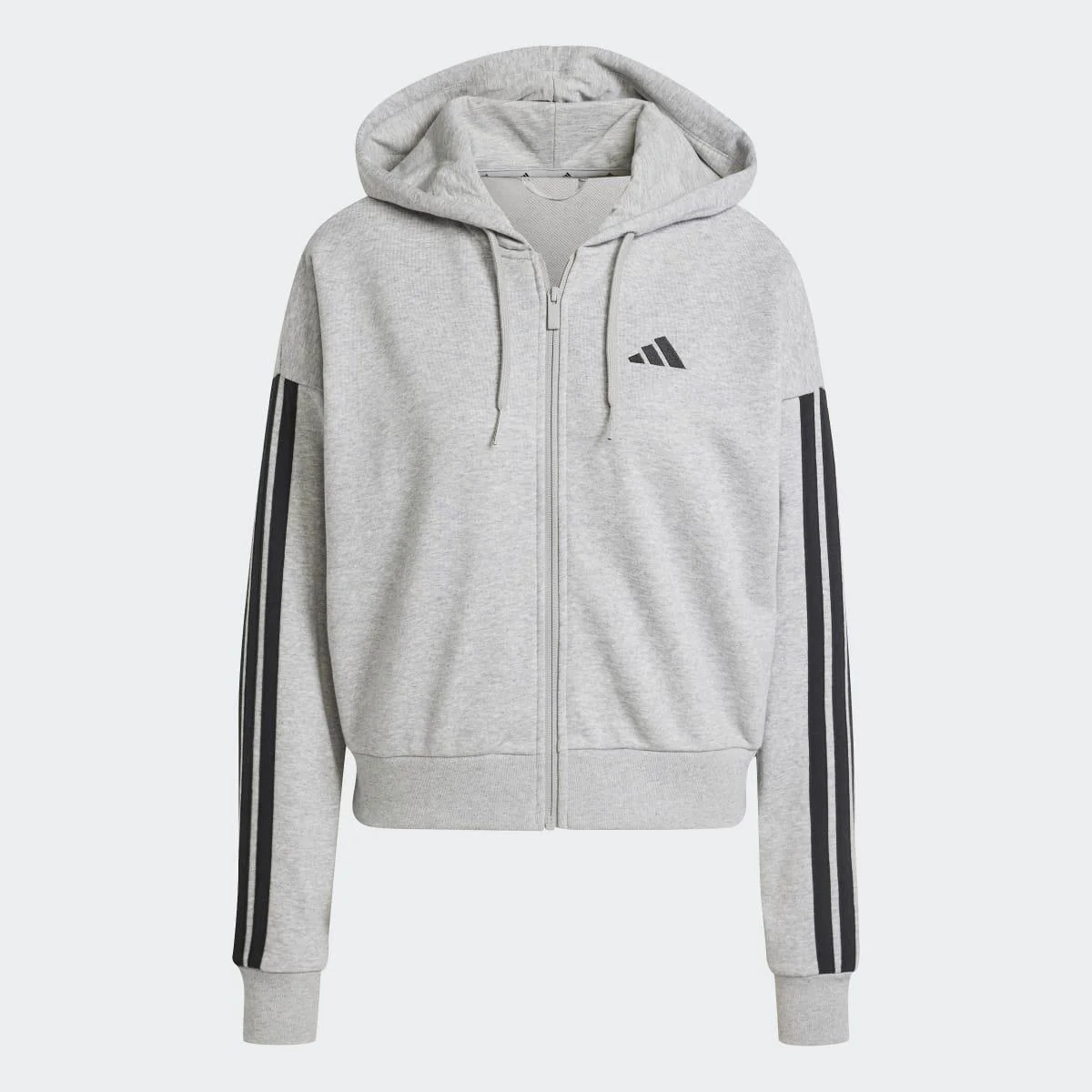 adidas Chaqueta Con Capucha Essentials French Terry 3 Bandas - Image 4