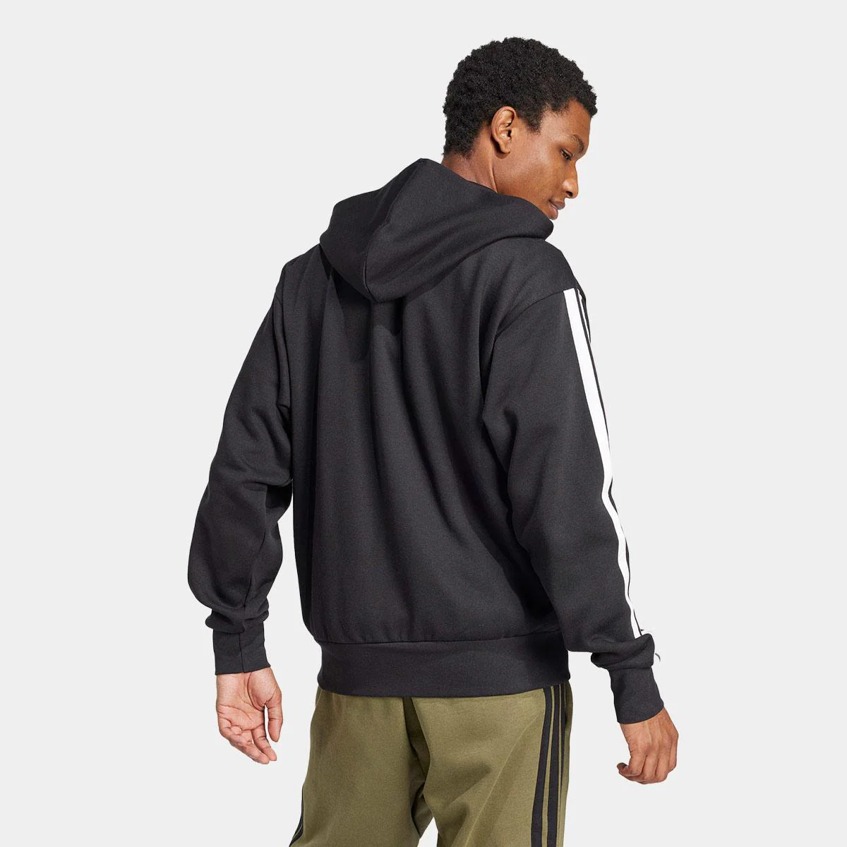 Sudadera Con Capucha adidas Hombre M 3s Fl Fz hd - Image 2
