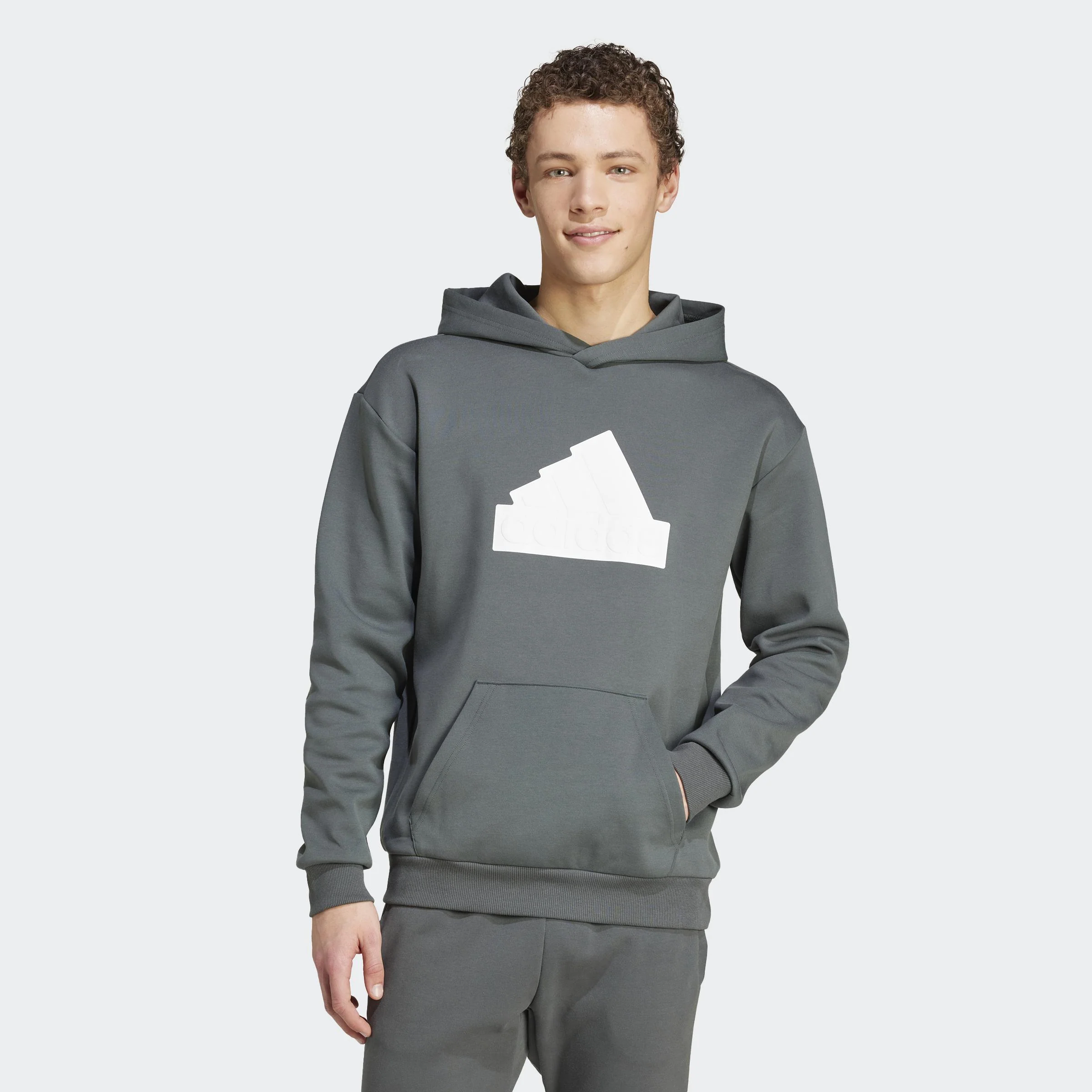 Sudadera Con Capucha Casual Hombre adidas Sportswear - Image 2