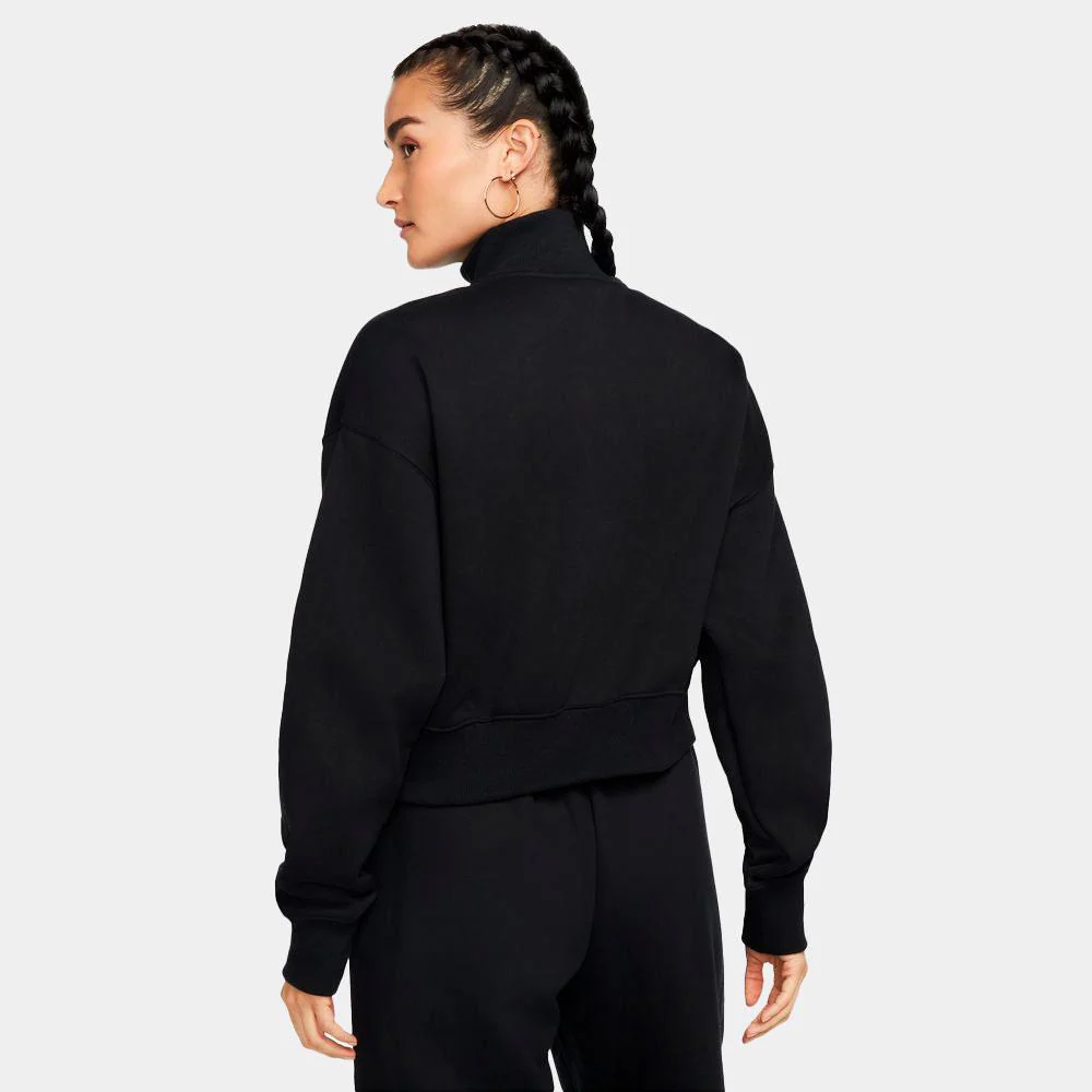 Sudadera Corta Nike Sportswear Phoenix Fleece Con Diseño De Cremallera De 1/4 - Mujer - Image 2