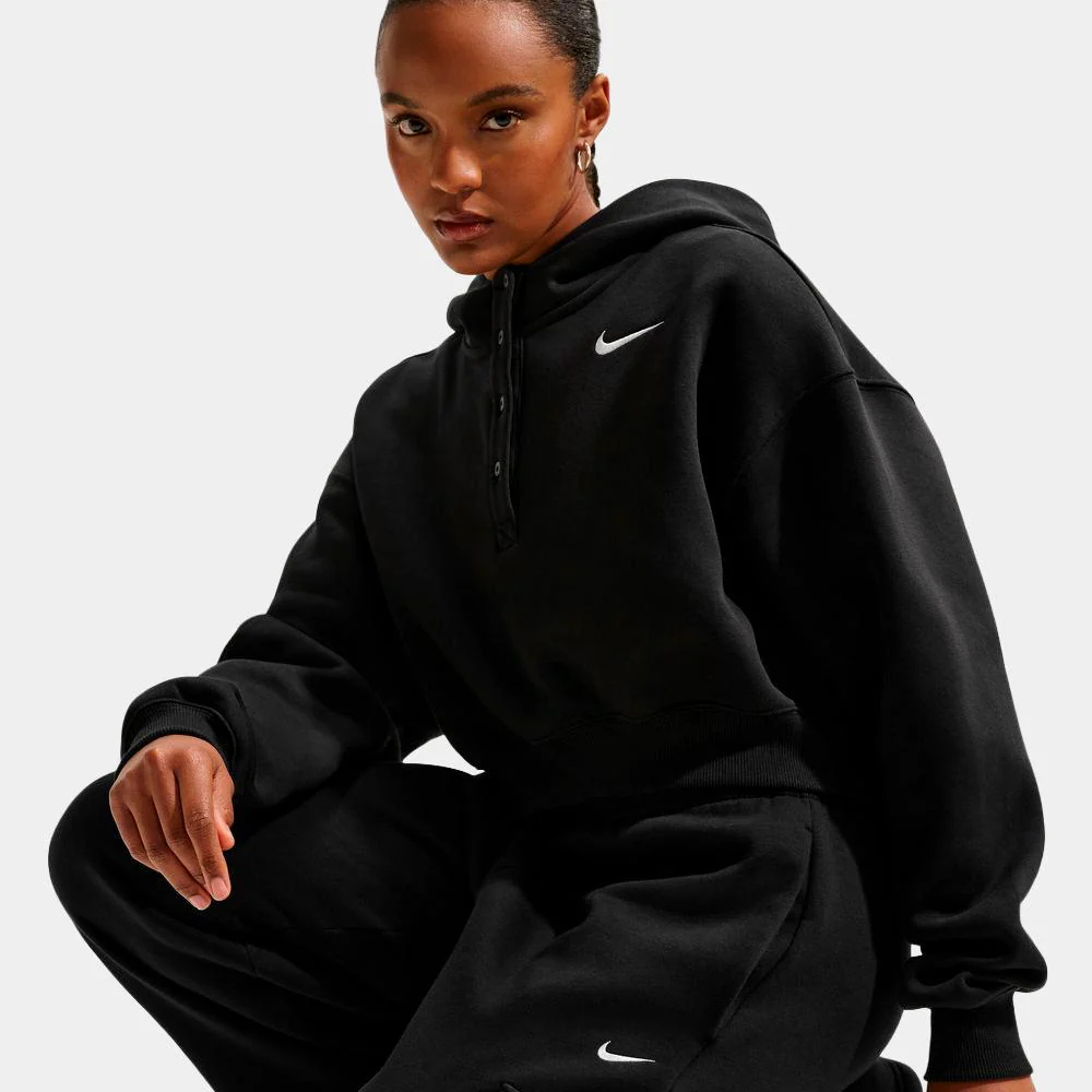 Sudadera Nike Sportswear Phoenix Fleece Con Capucha Henley - Mujer - Image 5