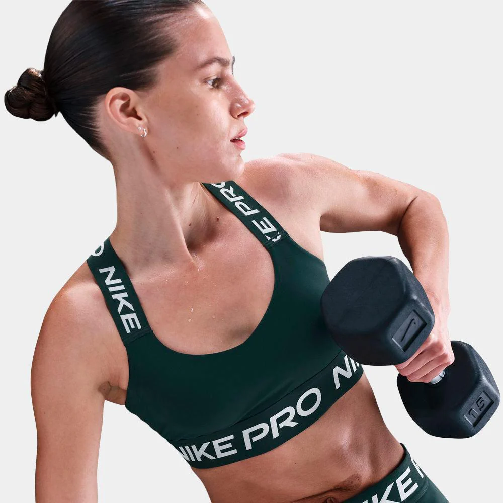 Sujetador Deportivo Nike Pro De Protección Ligera Sin Almohadilla - Mujer - Image 3
